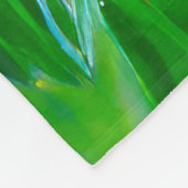 Neon Glow Dandela im Dream Garden Fleecedecke (Ecke)