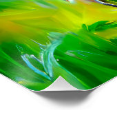 Neon Glow Dandela im Dream Garden Poster (Ecke)