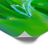 Neon Glow Dandela im Dream Garden Poster (Ecke)