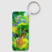 Neon Glow Dandela im Dream Garden Schlüsselanhänger (Rückseite)
