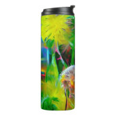 Neon Glow Dandela im Dream Garden Thermosbecher (Nach links gedreht)