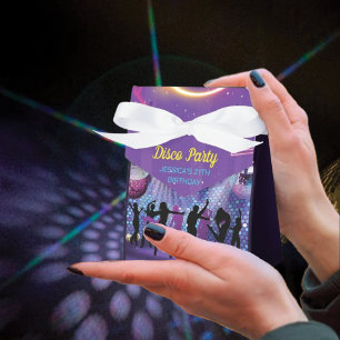 Neon Glow Disco Dance Geburtstagsparty Geschenkschachtel