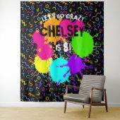 Neon Glow Foto Hintergrund, Glow Party Back Drop Wandteppich (Beispiel)