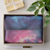 Neon Glow in der dunklen Schädeldecke Seidenpapier (Geschenk)