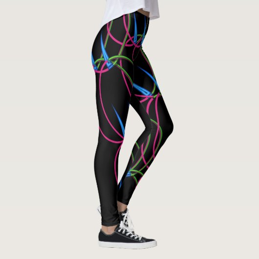 Neon Glow Leggings (Rechts)