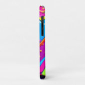 Neon Glow Liquid Spritzer Artwork Case-Mate iPhone Hülle (Hinten/Links)