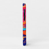 Neon Glow Liquid Wirbel Design Case-Mate iPhone Hülle (Hinten/Links)