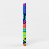Neon Glow Liquid Wirbel Design Case-Mate iPhone Hülle (Hinten/Rechts)