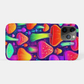 Neon Glow Mushroom Forest Case-Mate iPhone Hülle (Rückseite (Horizontal))