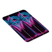 Neon Glow Palm Tree Magnet (Rechte Seite)