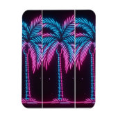 Neon Glow Palm Tree Magnet (Vertikal)