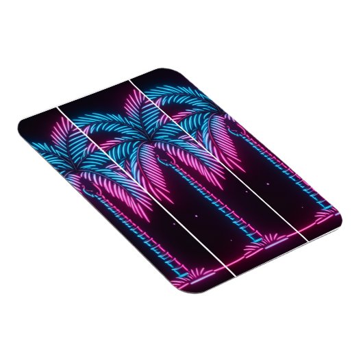 Neon-Glow-Palme Magnet (Rechte Seite)