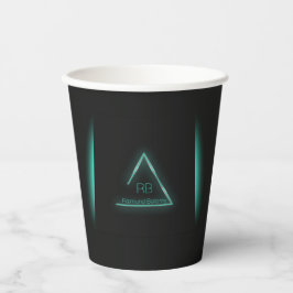 Neon Glow Paper Cup Pappbecher