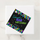 Neon Glow Stick Bar Mitzvah ID991 Geschenkanhänger (Beispiel)
