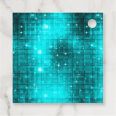 Neon Glow Stick Bar Mitzvah ID991 Geschenkanhänger (Rückseite)