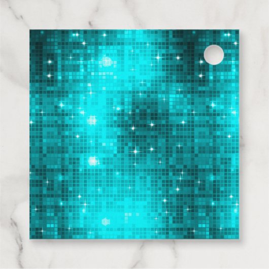 Neon Glow Stick Bar Mitzvah ID991 Geschenkanhänger (Rückseite)