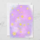 Neon Glow Teen Tween Girls Slumber Sleepover Party Einladung (Rückseite)