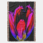 Neon Glow Tulip Decke (Vorderseite Vertikal)