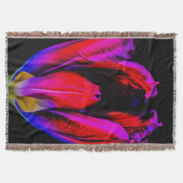Neon Glow Tulip Decke