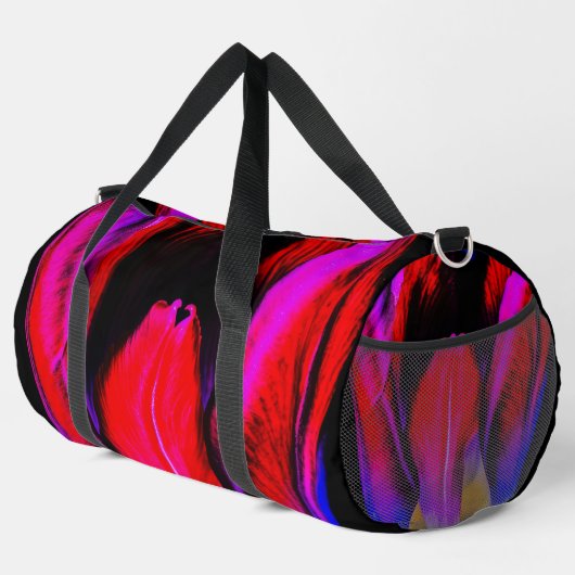 Neon Glow Tulip Duffle Bag (Rechte Ecke)