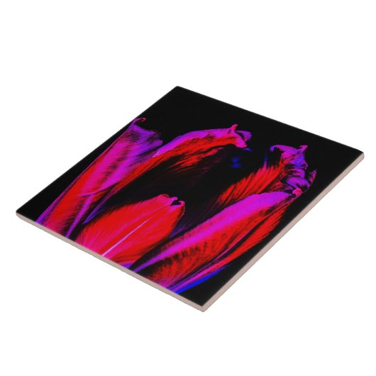 Neon Glow Tulip Fliese (Seite)