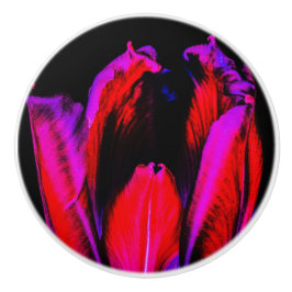 Neon Glow Tulip Keramikknauf