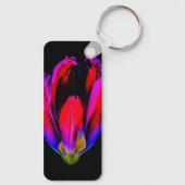 Neon Glow Tulip Schlüsselanhänger (Rückseite)