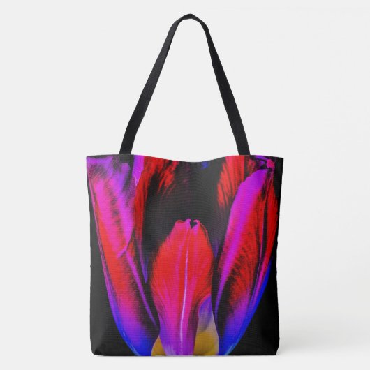 Neon Glow Tulip Tasche (Rückseite)