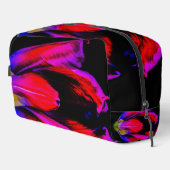 Neon Glow Tulip Waschbeutel (Rechte Ecke)