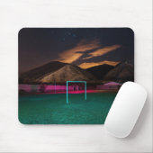 Neon Glow unter den Sternen Mousepad (Mit Mouse)
