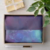 Neon Glows in Dark Skull Pirate Decoupage Seidenpapier (Geschenk)