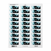 Neon Glows Palm Trees Beach Party Summer (Vorne)