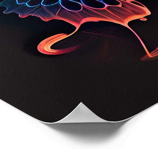 Neon Glows Poster (Ecke)