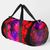 Neon Goddess in Enchanted Forest Duffle Bag (Rechte Ecke)