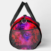 Neon Goddess in Enchanted Forest Duffle Bag (Rechts)