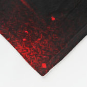 Neon Goddess in Enchanted Forest Fleecedecke (Ecke)