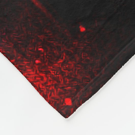 Neon Goddess in Enchanted Forest Fleecedecke (Ecke)