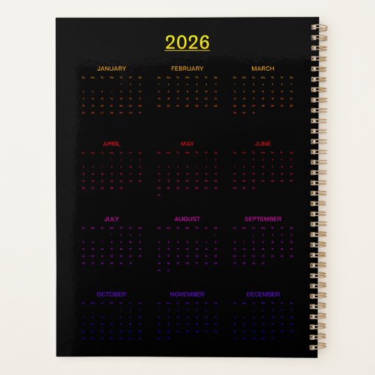 Neon Goddess in Enchanted Forest Planer (Rückseite)