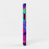 Neon Goddess mit blühendem kosmischem Haar Case-Mate iPhone Hülle (Hinten/Rechts)