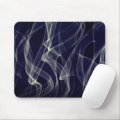 Neon Gold und Blue Curvy Line Muster - COOL Mousepad (Mit Mouse)