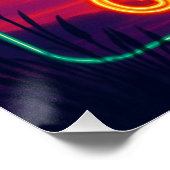 Neon Goose Poster (Ecke)