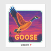Neon Goose Sticker (Blatt)