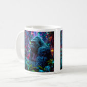 Neon Gorilla Kaffeetasse (Vorderseite Links)