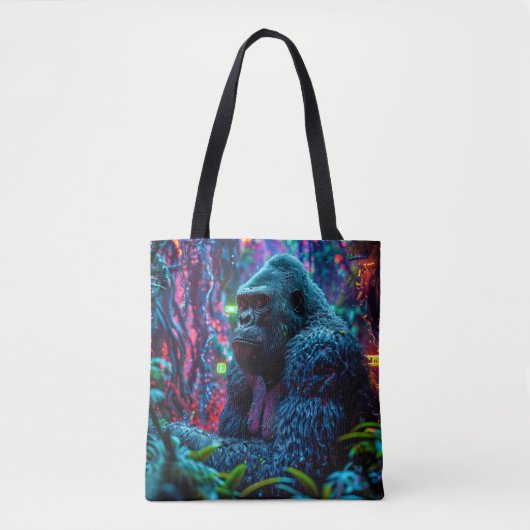 Neon Gorilla Tasche (Vorderseite)