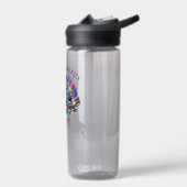 Neon Graffiti Cool Mom & Son Skateboard Water Bott Trinkflasche (Links)