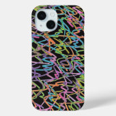 Neon Graffiti iPhone Case (Rückseite)