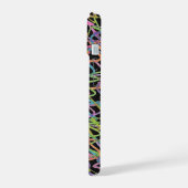 Neon Graffiti iPhone Case 15 Hülle (Linke Seite)