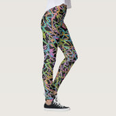 Neon Graffiti Leggings (Rechts)
