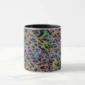 Neon Graffiti Tasse (Zentrum)