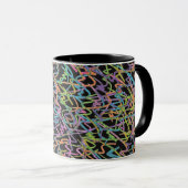 Neon Graffiti Tasse (VorderseiteRechts)